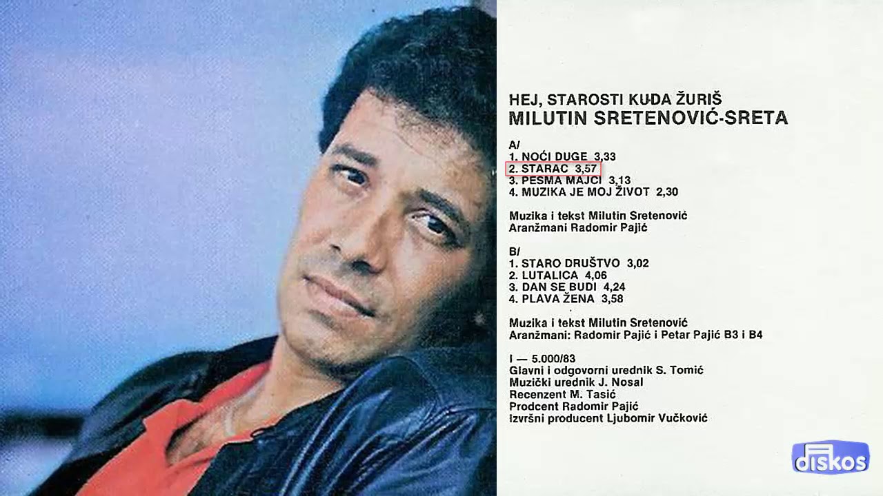 Milutin Sretenovic Sreta - Starac - (Audio 1983)
