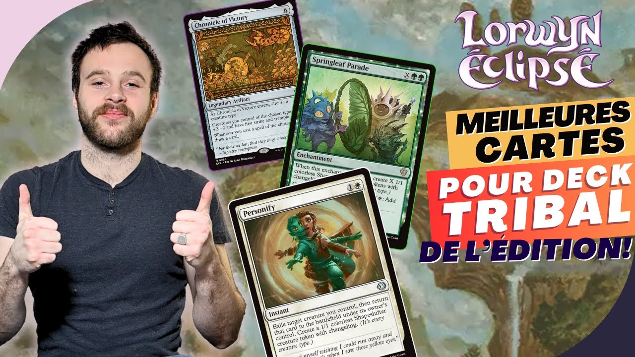 Lorwyn Eclipsed : Meilleures Cartes Tribales du Set ! #mtglorwyn