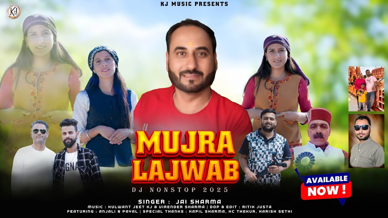 Mujra Lajwab Dj Nonstop 2025 - Jai Sharma- Latest Himachali Video Song- KJ Music - Jvn Music 