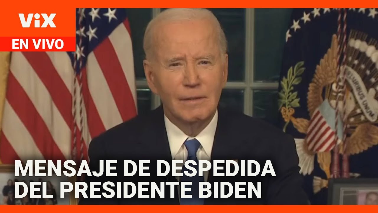 El presidente Biden se despide de la nación - Discurso completo