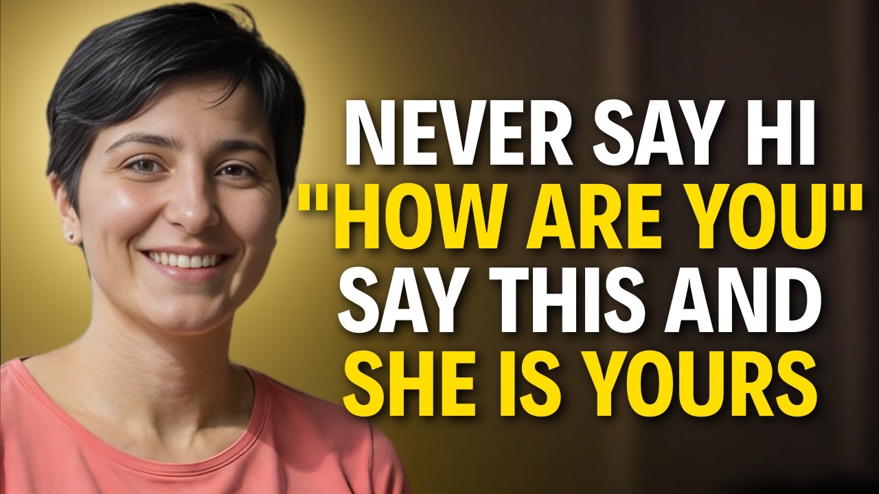 Say These 3 Magic Key Words and She Will Think About You NONSTOP | Female Psychology