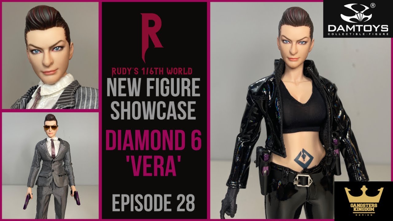 DAMTOYS: DIAMOND 6 'VERA' (GANGSTERS KINGDOM): NEW FIGURE SHOWCASE (EP. 28)