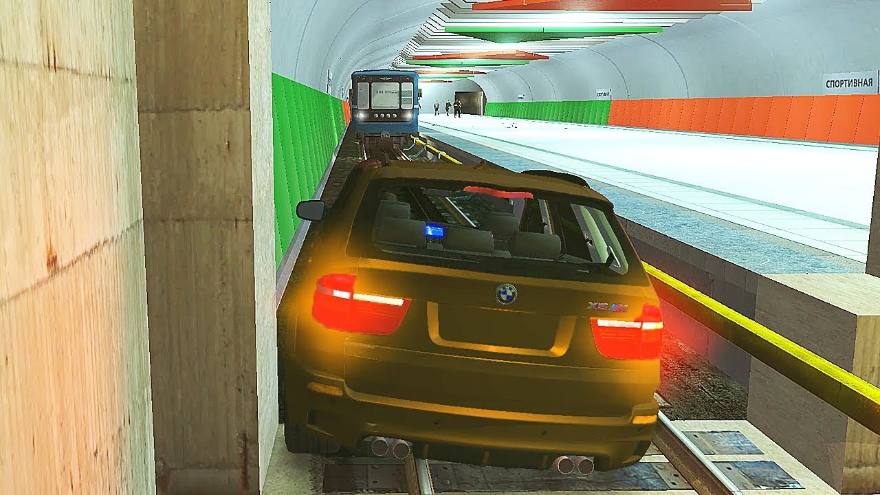 УГНАЛ BMW X5M И СПРЯТАЛСЯ В МЕТРО ! ЧТО СЛУЧИЛОСЬ ? - GTA 4 RUSSIA