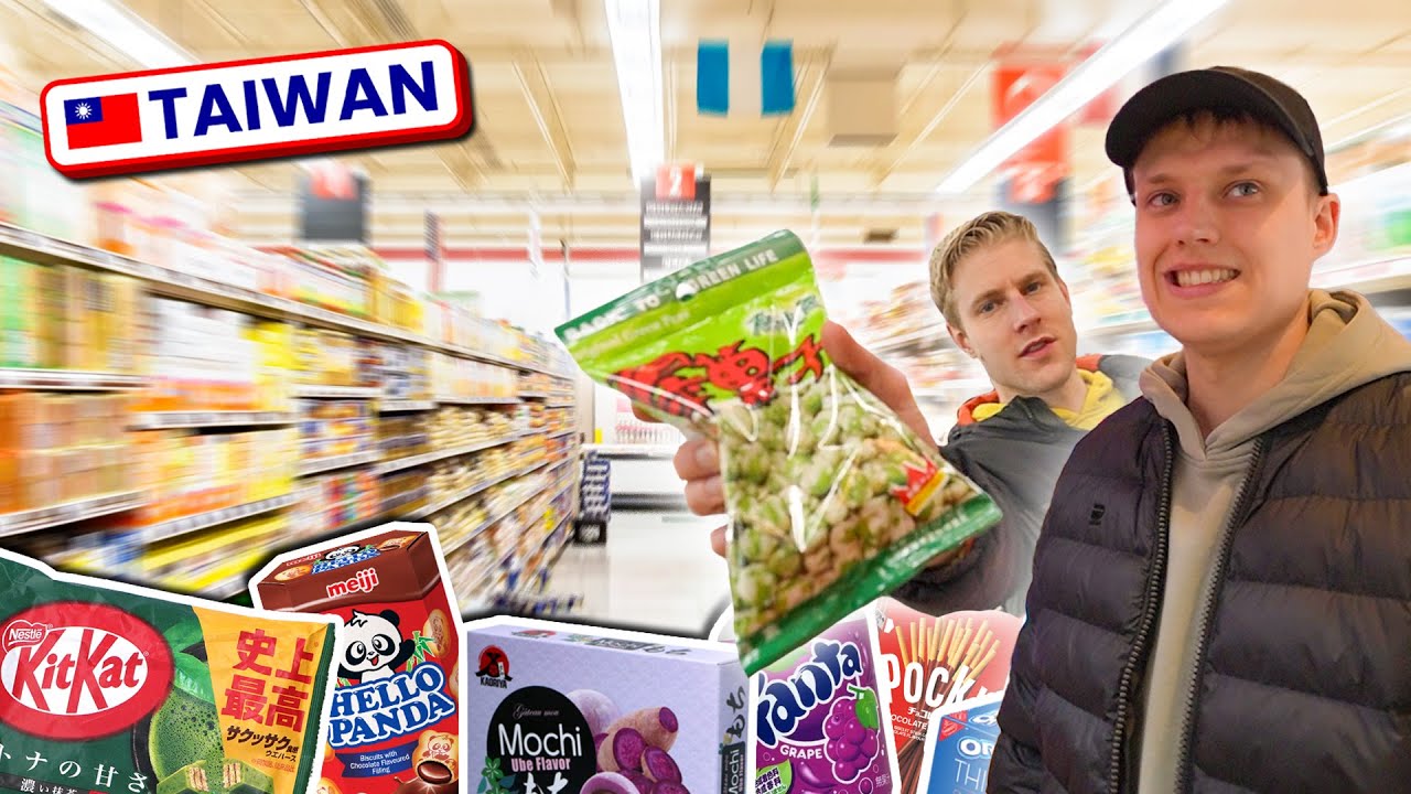 Dit verkopen ze in de supermarkt *Taiwan*