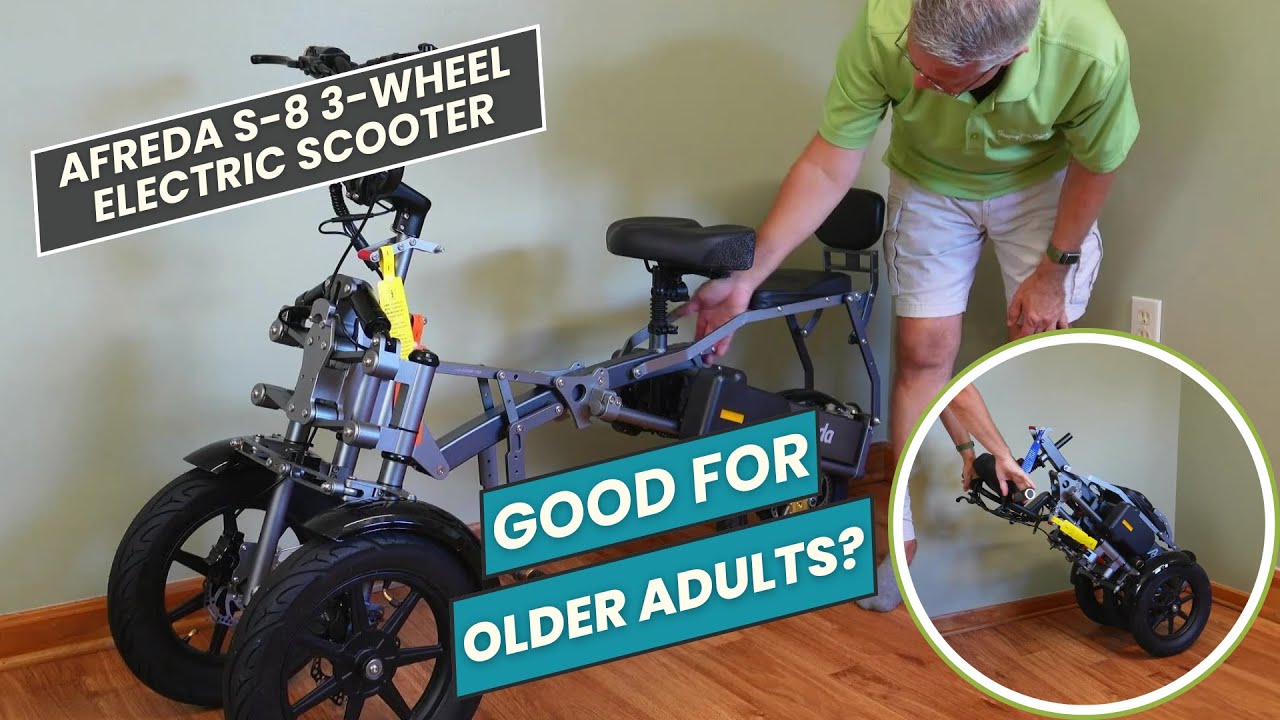 Can This Portable Afreda S-8 E-Scooter Change How Seniors Ride?