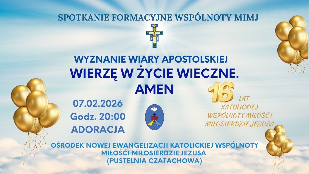 Adoracja. Transmisja Online Pustelnia - Czatachowa.  07.02.2026 r. Godz. 20:00