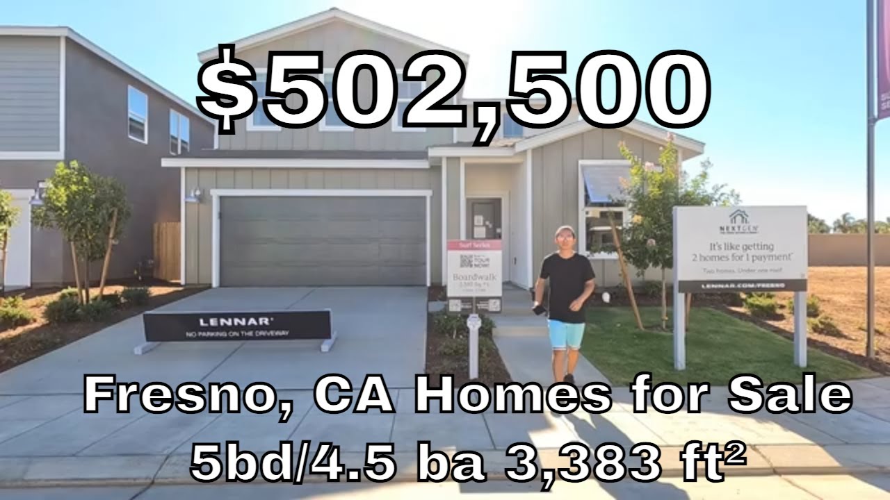 Lennar's Juniper Hills. Fresno, CA Homes for Sale. Plan: Boardwalker. $502,500. 5bd/4.5ba. 3,383 ft²