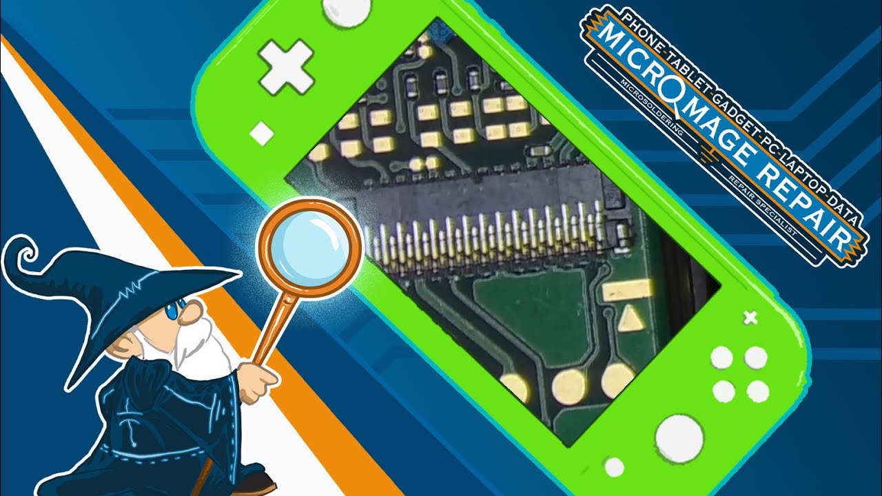 Switch Lite: LCD Daughter Board Connector