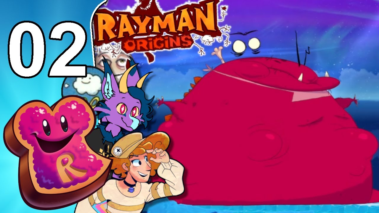 Rayman Origins with friends (PART 2)