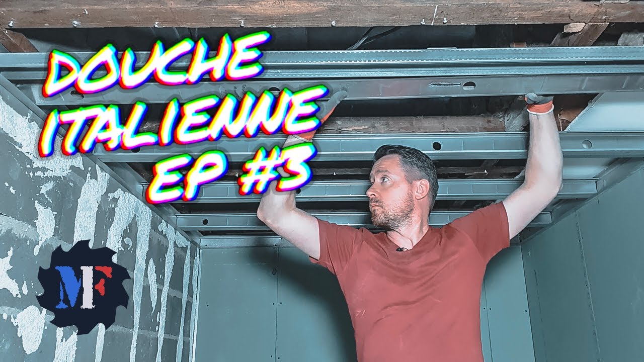 Murs et plafond... Ça plaque pour moi ! Rénovation Douche Italienne Ep 3