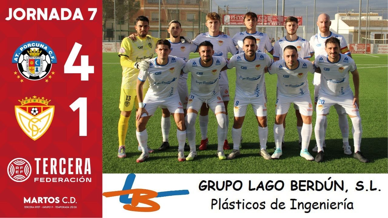 RESUMEN Jornada 7 | Atlético Porcuna C.F. 4-1 Martos C.D.