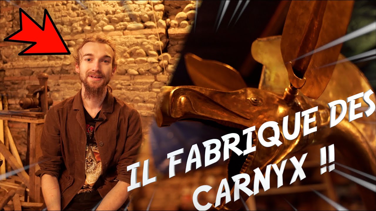 RENCONTRE DE LA COLLEGIA - IL FABRIQUE DES CARNYX !
