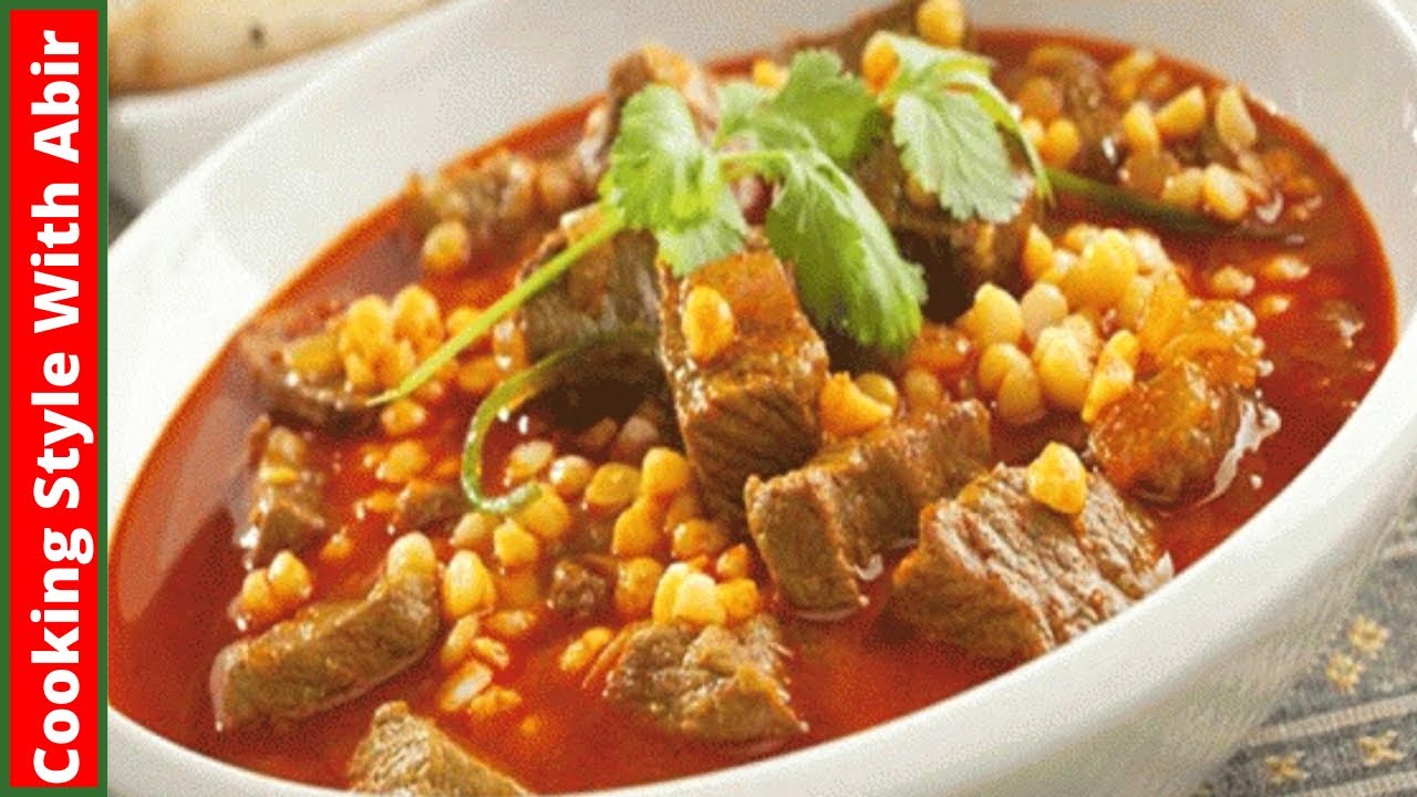 Lentils With Mutton Recipe |Dal Gosht recipe |Cooking Style With Abir