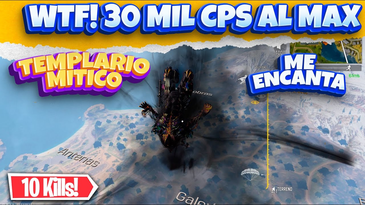 TEMPLARIO MITICO al MAXIMO! 30 mil CPS llevar el Templario al maximo nivel pero es una belleza COD M