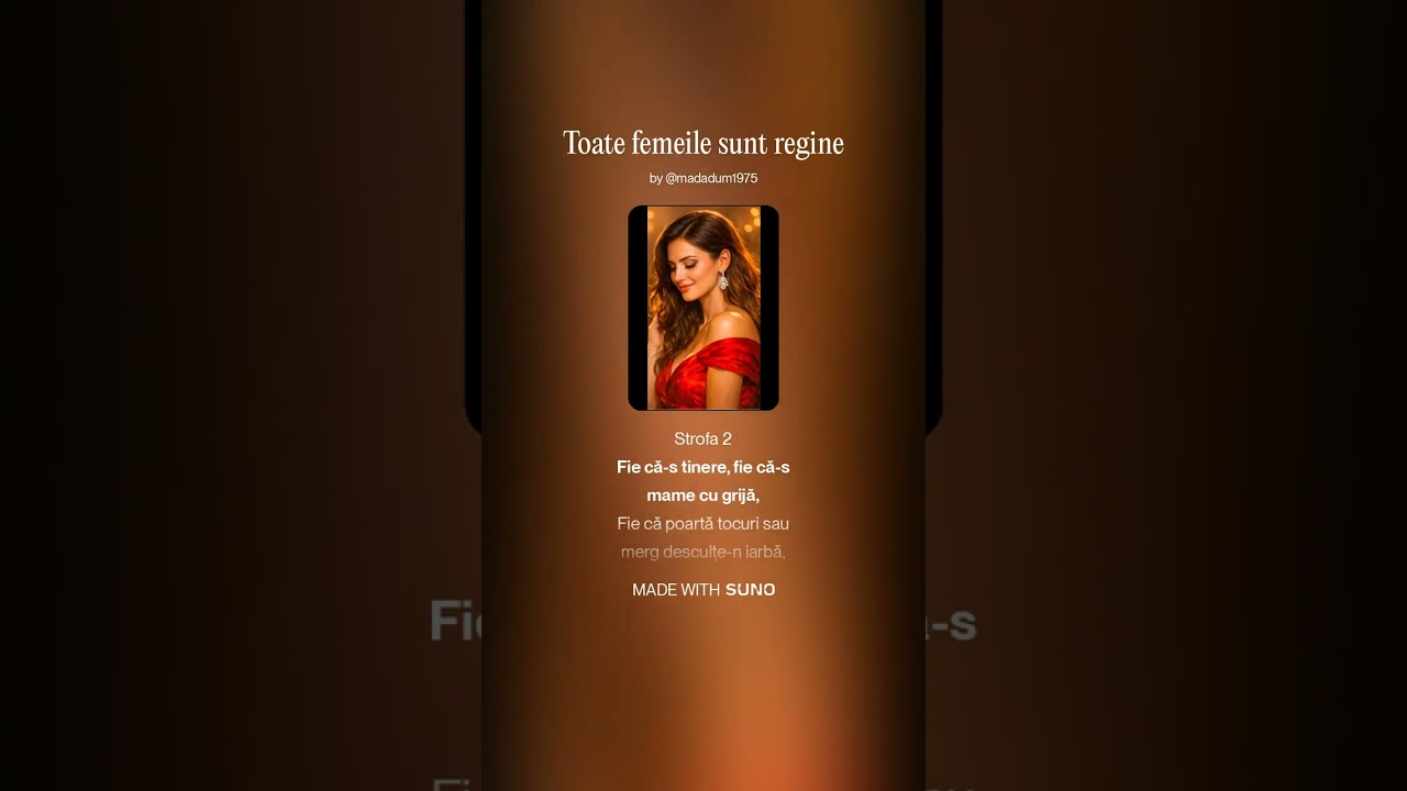 𝐆𝐚𝐛𝐫𝐢𝐞𝐥 𝐕𝐢𝐛𝐫𝐚𝐧𝐝𝐨 - Toate femeile sunt regine