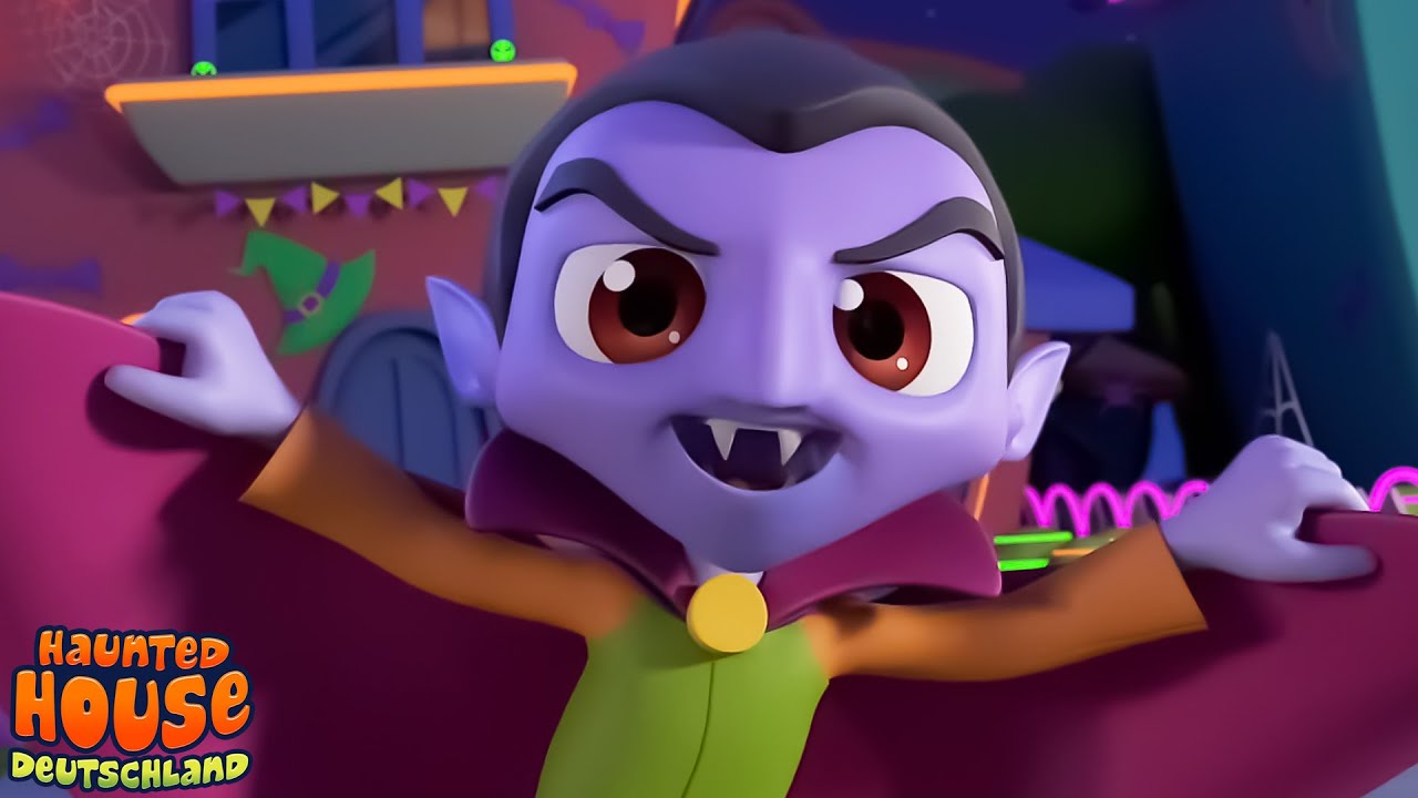 Super Supremes - Gruselige Monster 3D Animiertes Video + Mehr Halloween Reime für Kinder