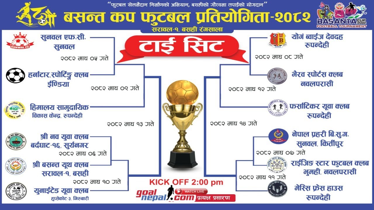 We ARE LIVE FROM NAWALPARASI , SARAWAL-1 🏟️