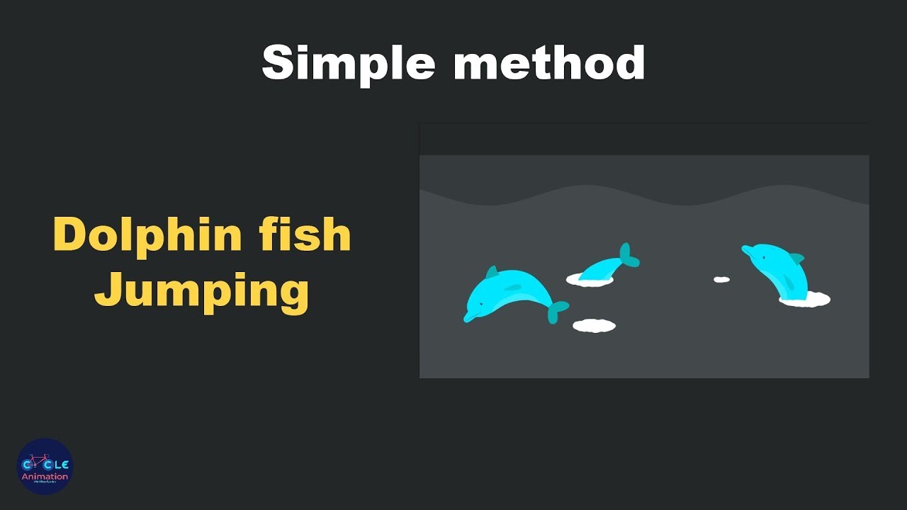 After Effects tutorial - Dolphin Fish jumping
