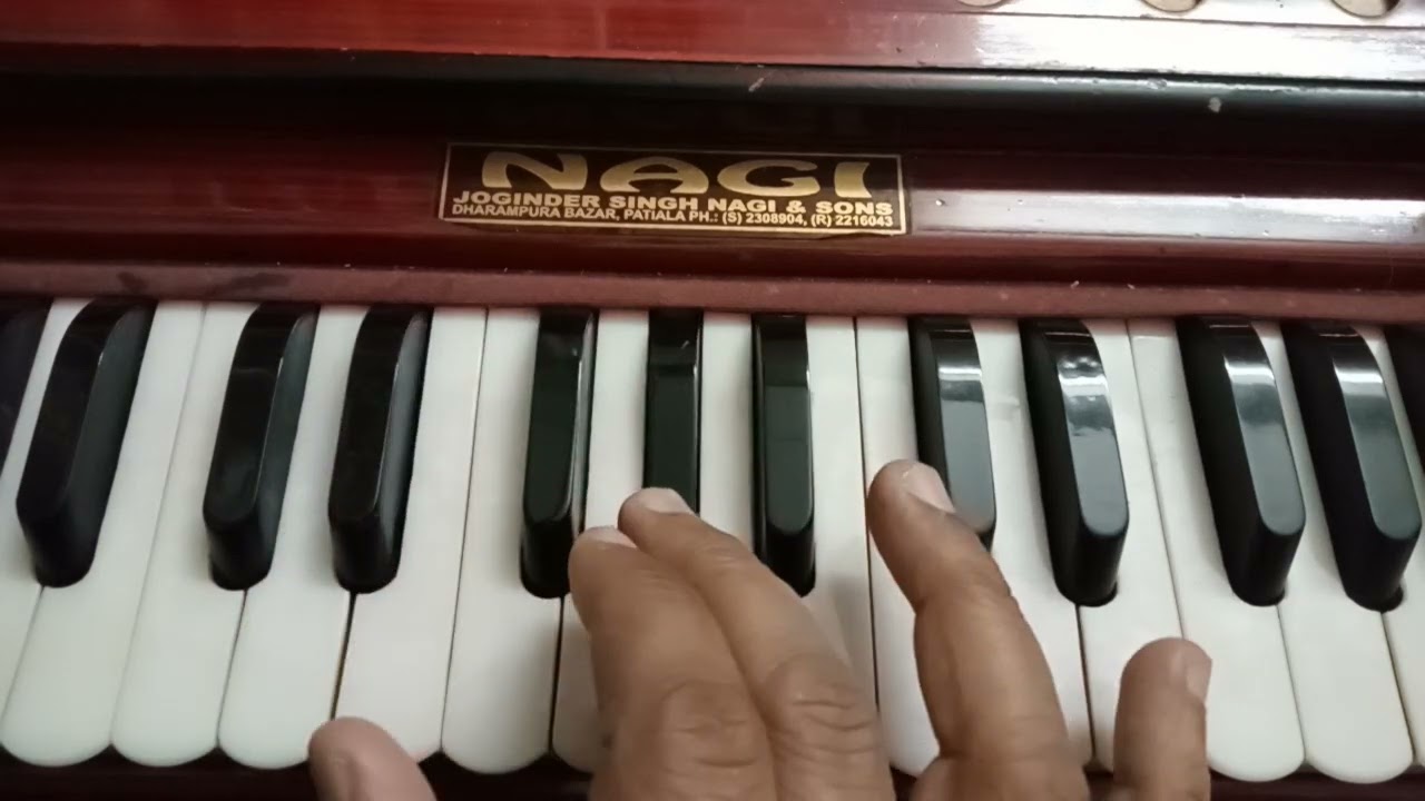 #215# छोड़ दे सारी दुनिया किसी के लिए Chhod de sari duniya kisi ke liye song on harmonium