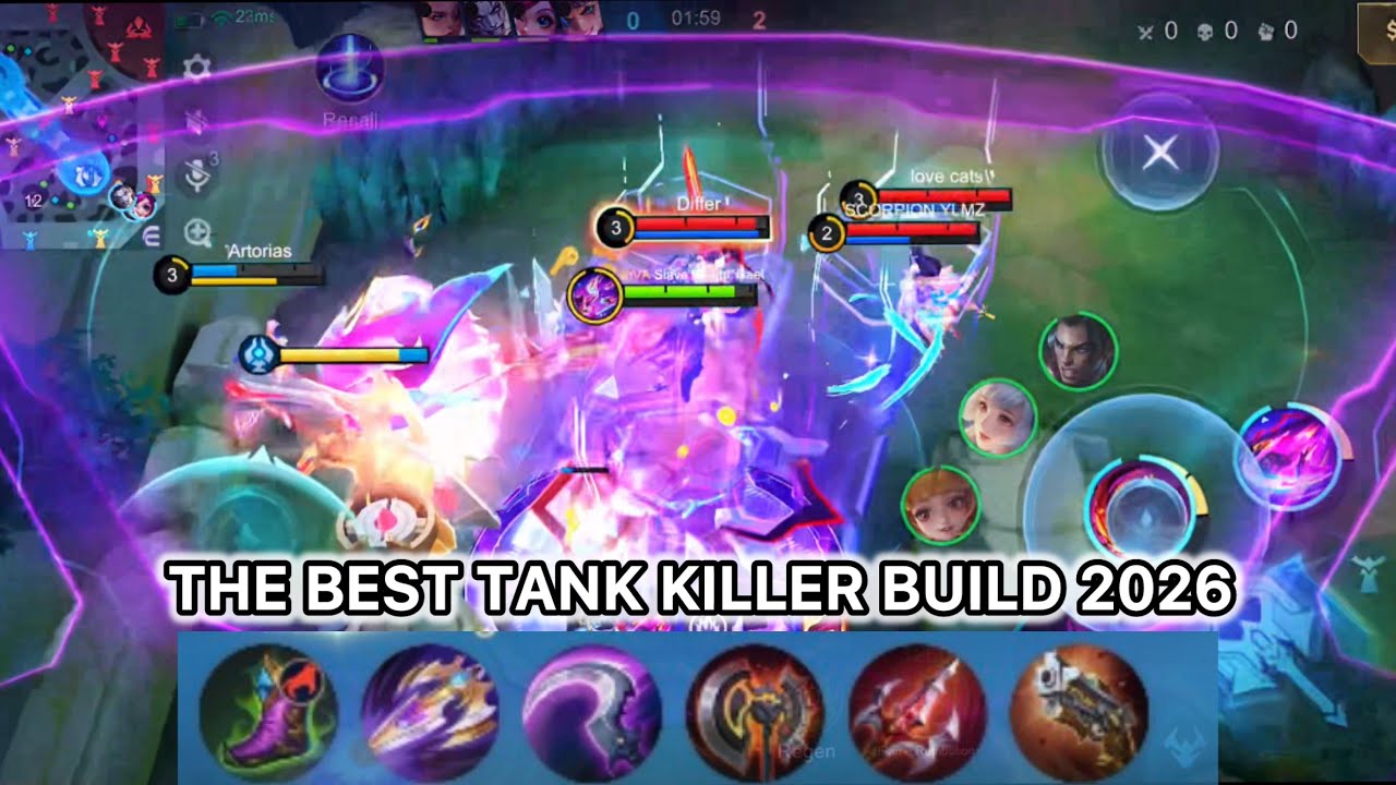 Use this build if you want to melt down tanks withe alucard (mlbb)