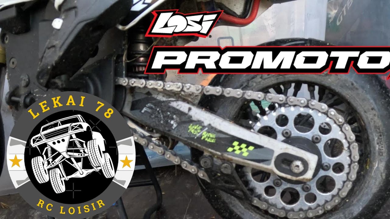 RUN LOSI PROMOTO SM SANS ROULETTE