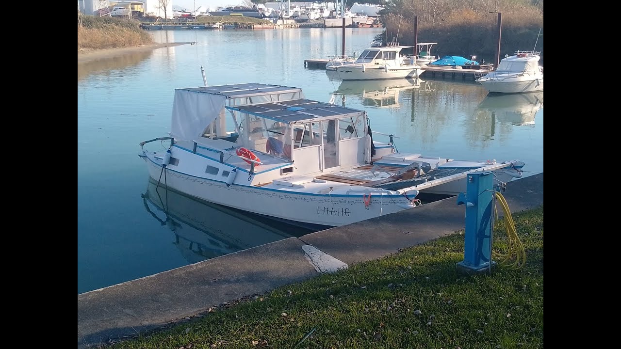 Catamarano Wharram e-propulsion