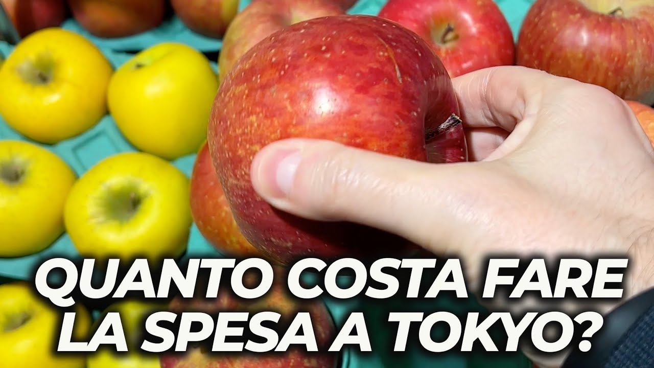 Quanto costa fare la spesa a Tokyo?