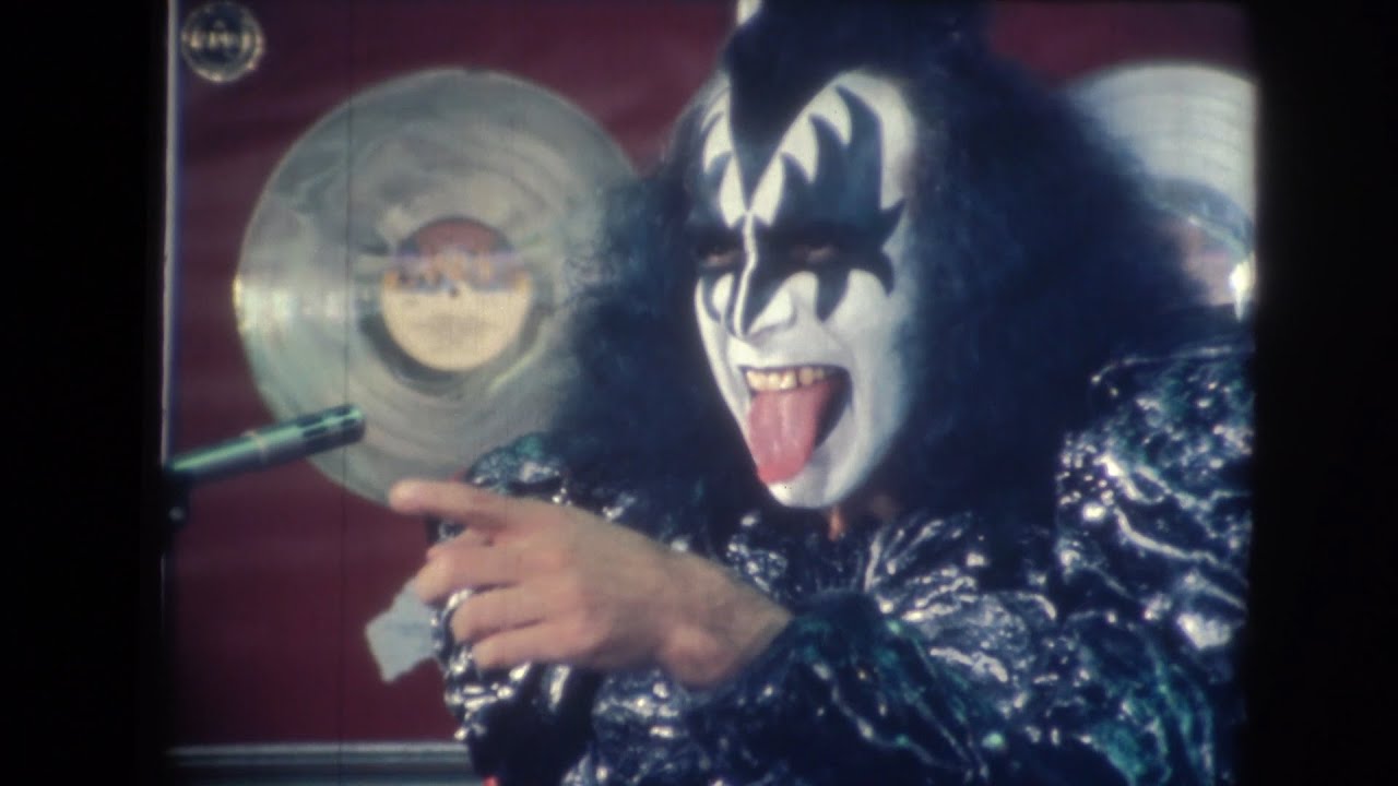 1980's Press Conf With Kiss, Norman Gunston Has 1st Question.
