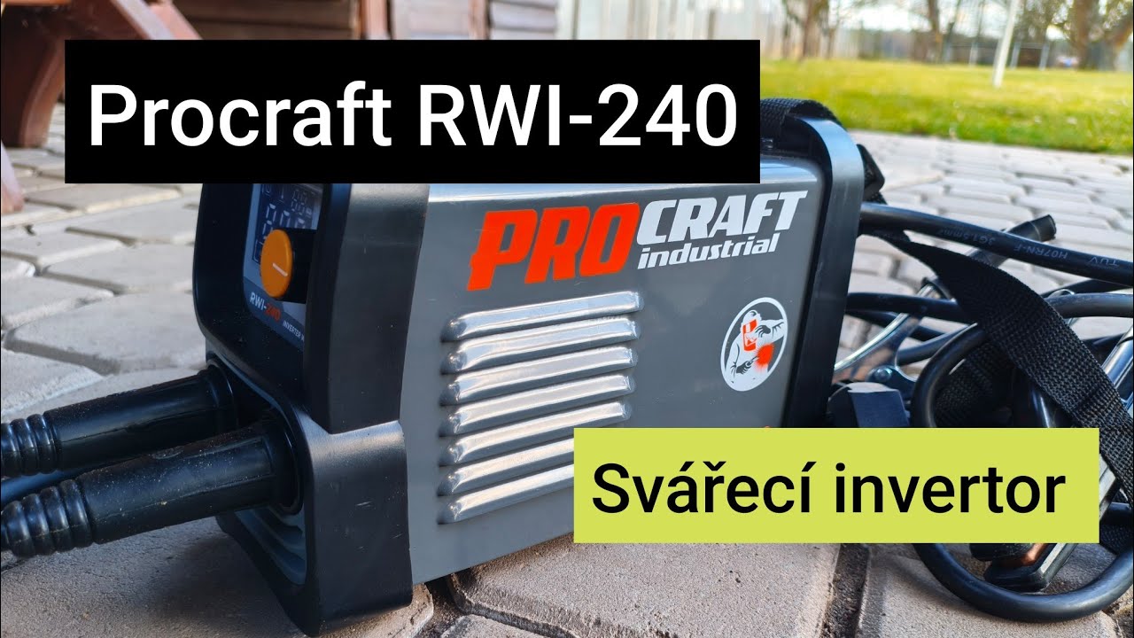 Test svářecího invertoru Procraft RWI-240
