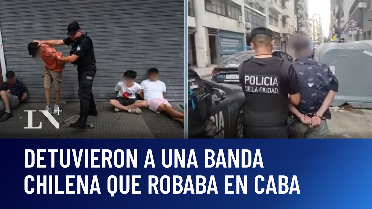 Detuvieron a una banda chilena que robaba edificios de CABA; tras un robo en San Nicolás