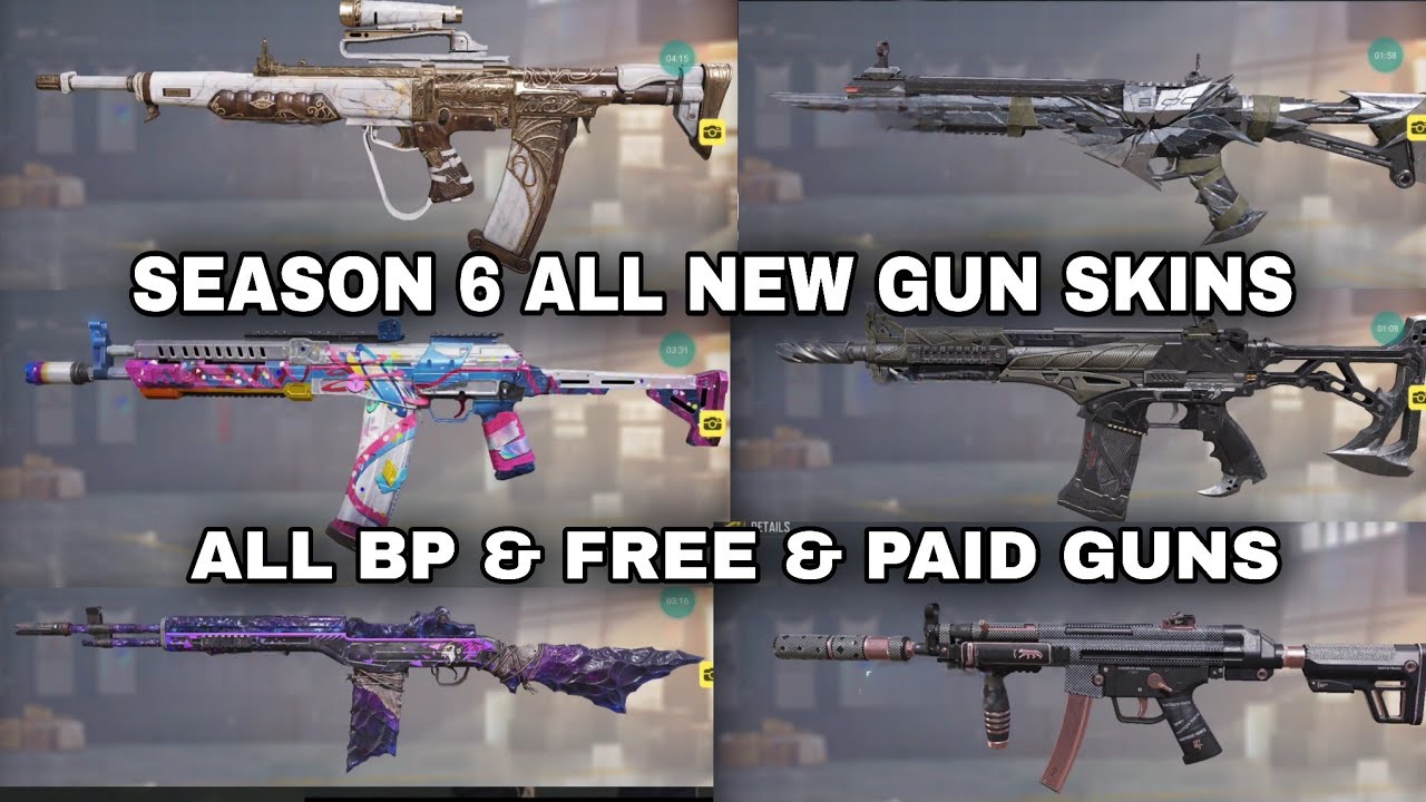 Season 6 All Confirm Battle Pass+Free & Paid New Weapon Skins Leaks Codm 2026 || Codm Season 6 Leaks