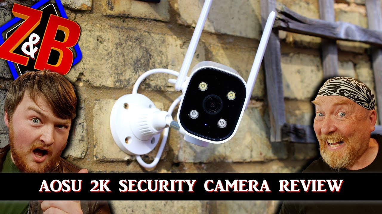 AOSU 2K Security Camera Review -  Zak & Buzz Review