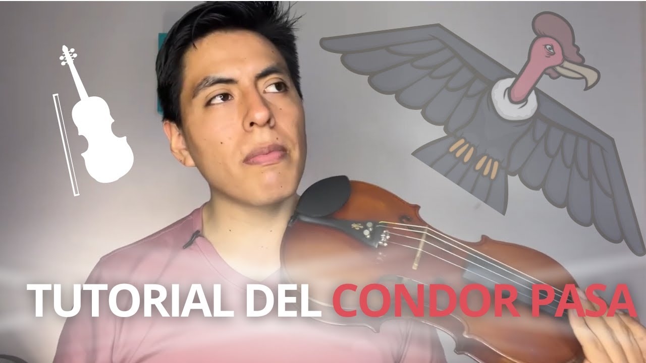 🎻 ¡Toca 'El Cóndor Pasa' en Violín Fácil! 🌟 | Tutorial Paso a Paso 🎼