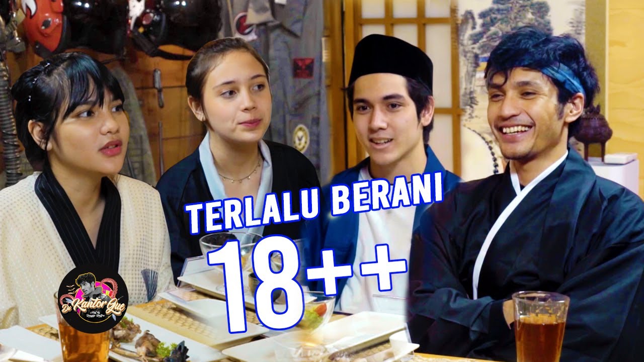 Di kantor gue bersama Davina Karamoy, Sharon Sahertian & Fadi Alaydrus