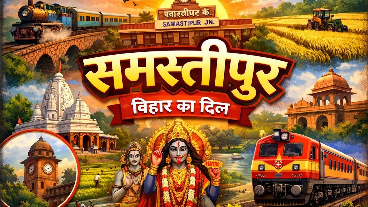 समस्तीपुर जिला (बिहार) || SAMASTIPUR DISTRICT (BIHAR ) ||SAMASTIPUR || BIHAR ||SAMASTIPUR  VIDEO |||