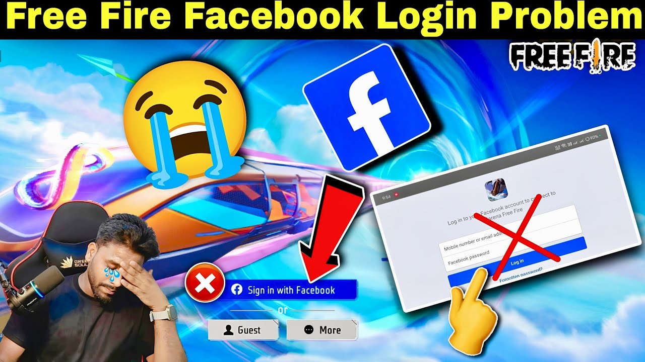 free fire login problem//free fire facebook login problem//free fire facebook id login problem