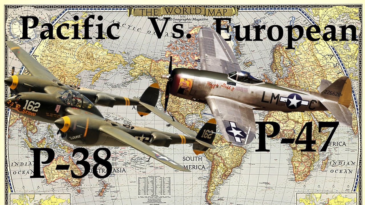 P-38 and P-47 Combat Effectiveness Pacific vs. European Theater &ndash; Large Value Disparity Discussion