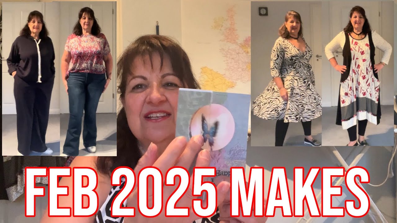 Plus Size Fashion Sewing Makes and Try-ons.
