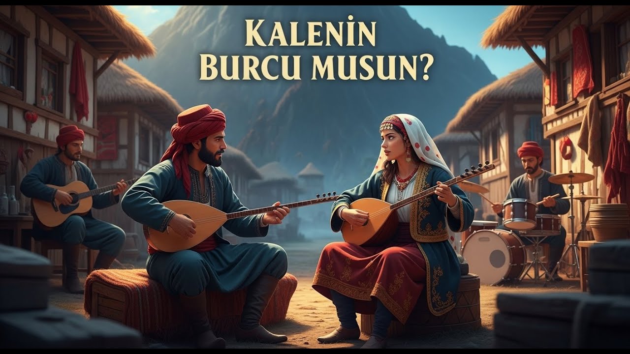 Kalenin Burcu musun? | Aşık Atışması | Erkek & Kadın D&uuml;et (Anatolian Psychedelic Cover)🎵