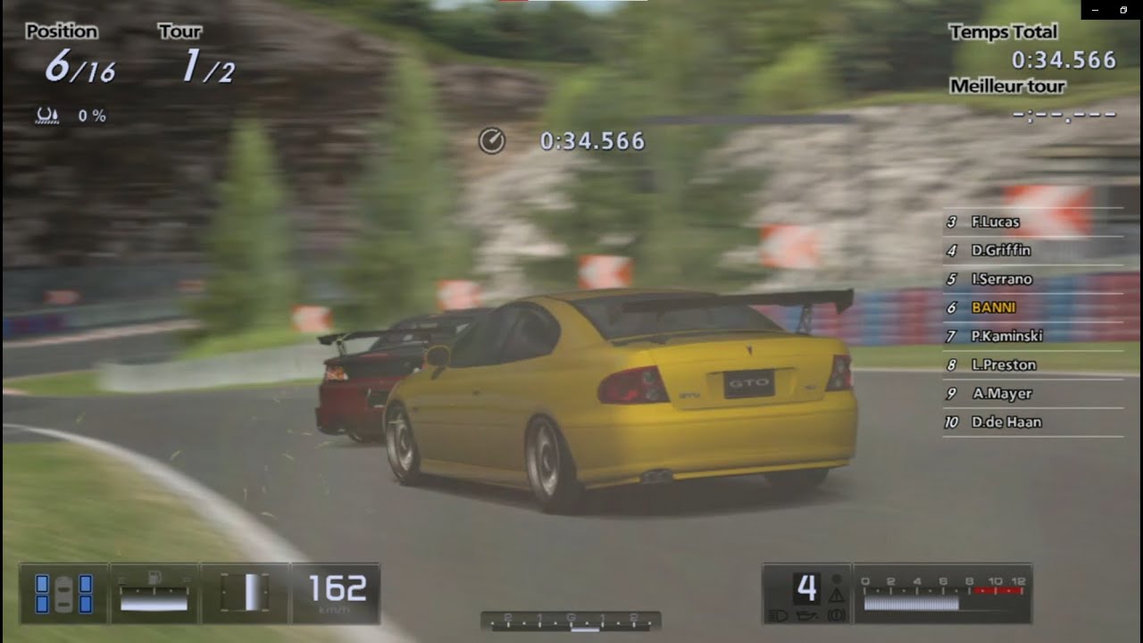 Gran Turismo 5 - Pontiac GTO 5.7 Coupe '04 (HYBRiD) PS3 Gameplay