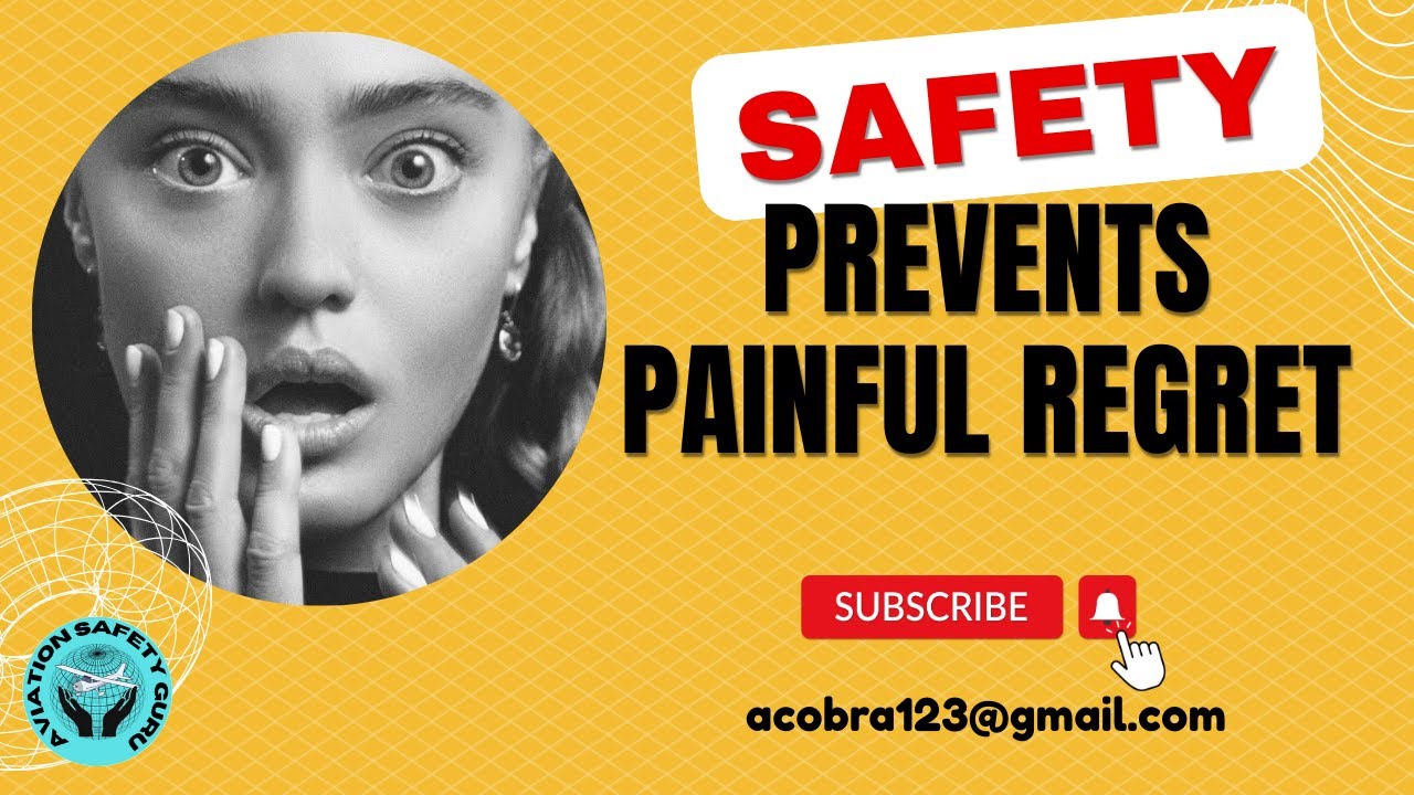 Safety Prevents Painful Regret | One Safe Choice Can Prevent a Lifetime of Regret | #safety