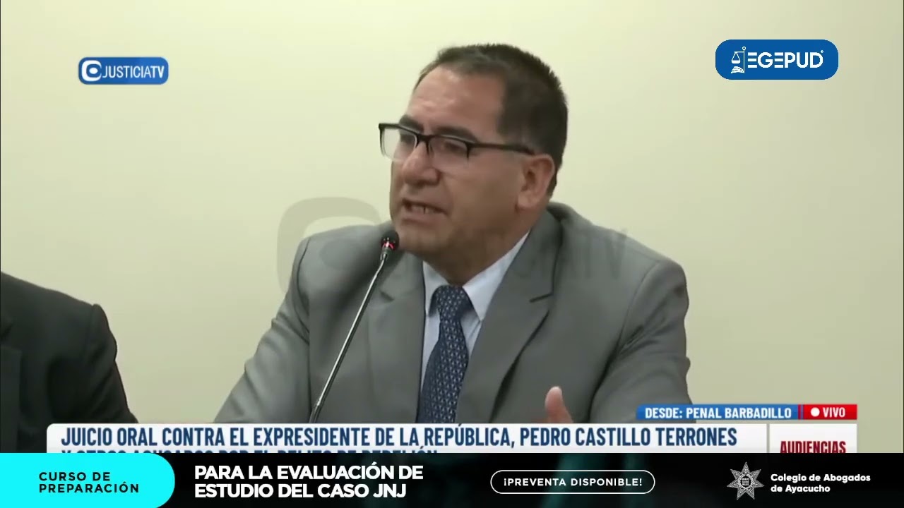 Así INTERROGARON al Comandante PNP Justo Jesús Venero Mellado en el juicio contra Pedro Castillo