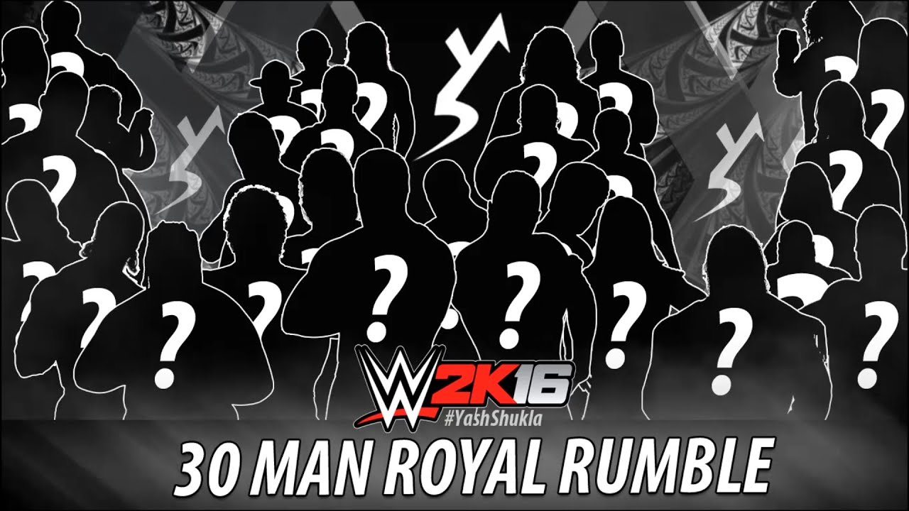 WWE 2K16 — 30 MAN ROYAL RUMBLE — OLD SCOOL EDITION | Геймплей PS4