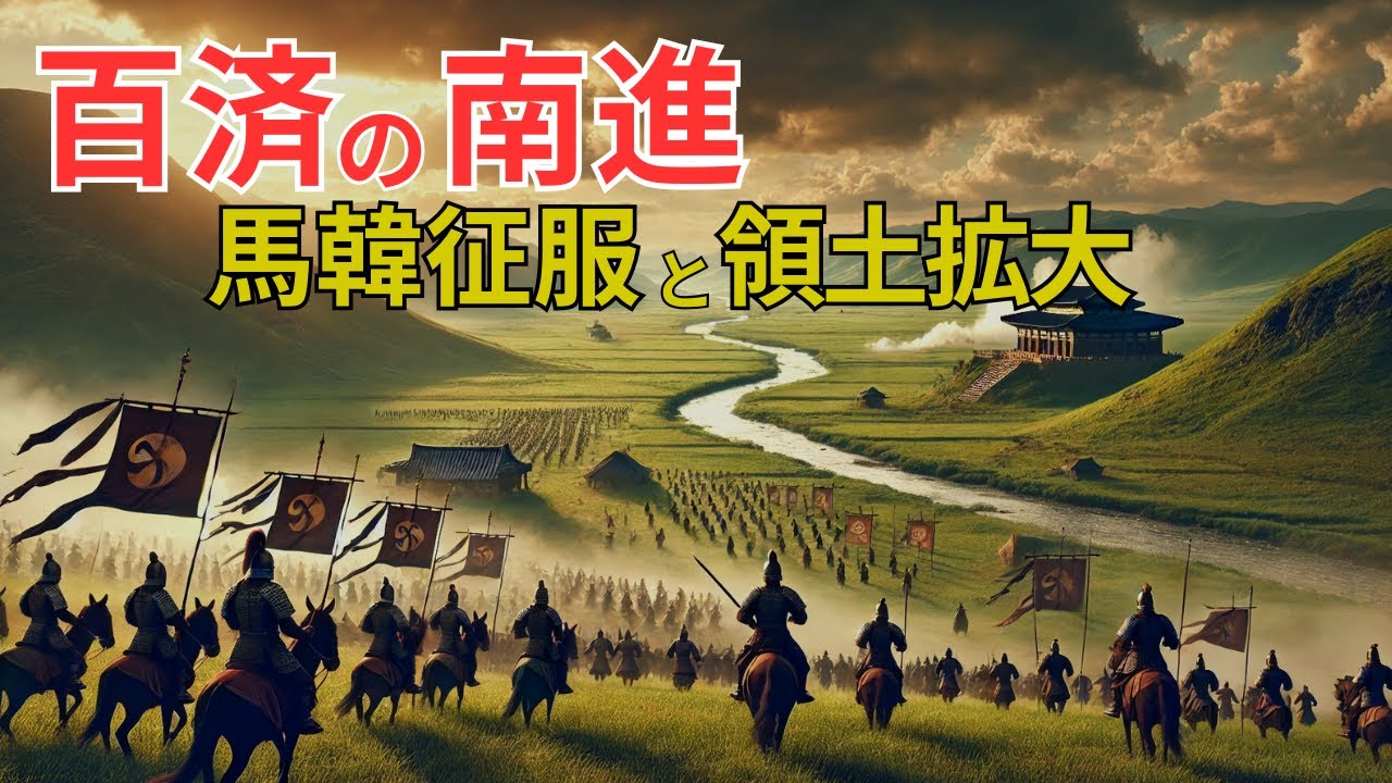 【韓国の歴史】百済の南進：馬韓征服と領土拡大