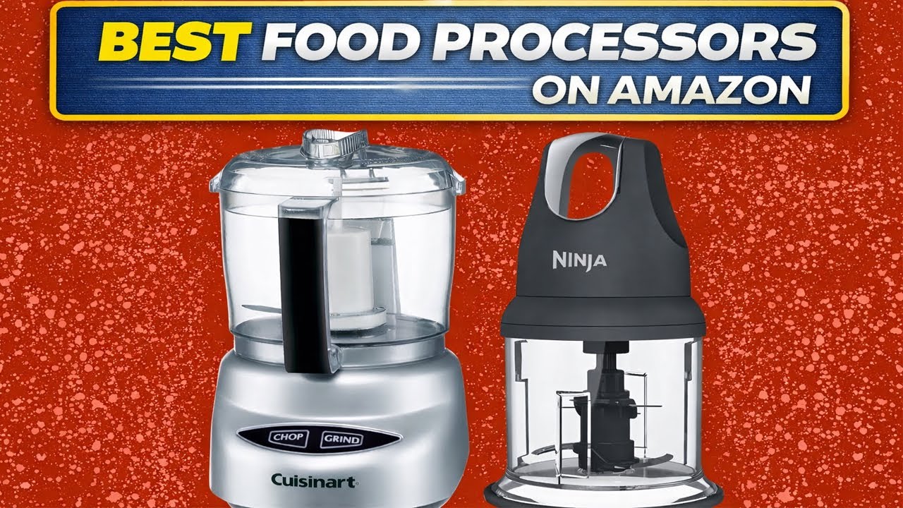 Top 10 Best Food Processors ON AMAZON RIGHT NOW