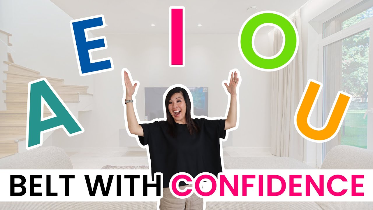 The Best VOWEL SHAPES for BELTING | The Songbird Tree with Kerri Ho