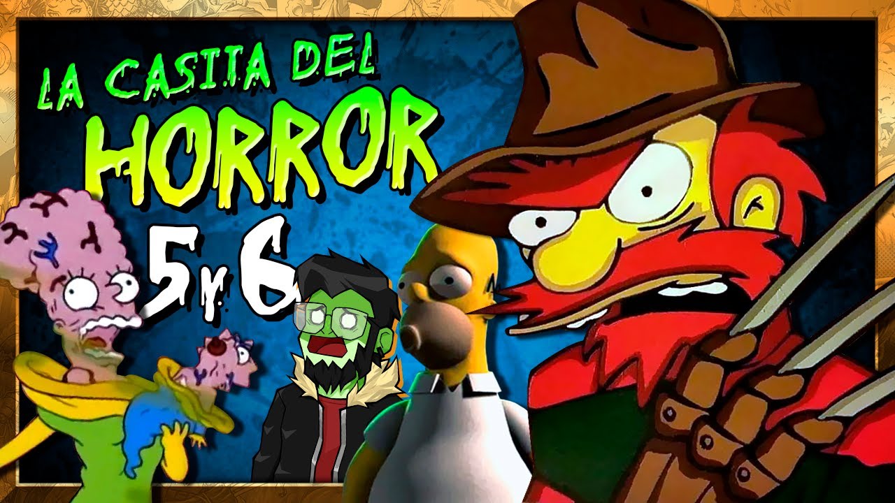 La Parodia de Freddy Krueger | La Casita del Horror 5 y 6 🎃 LOS SIMPSON