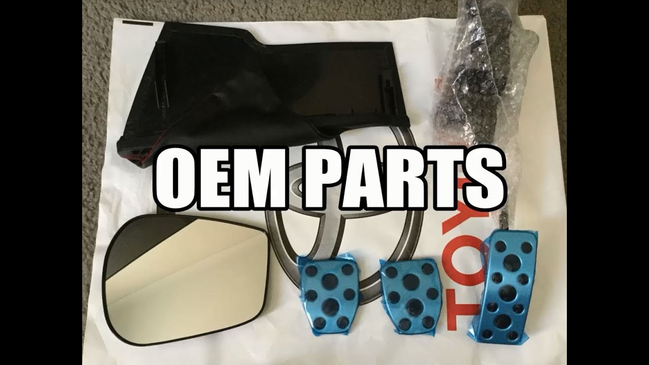 OEM PARTS (Toyota 86 GTS)