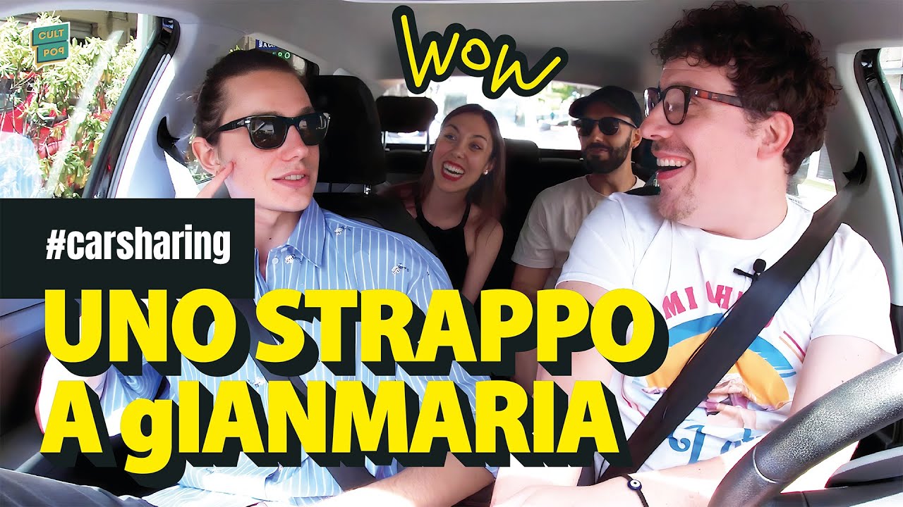 UNO STRAPPO IN AUTO A gIANMARIA - #carsharing