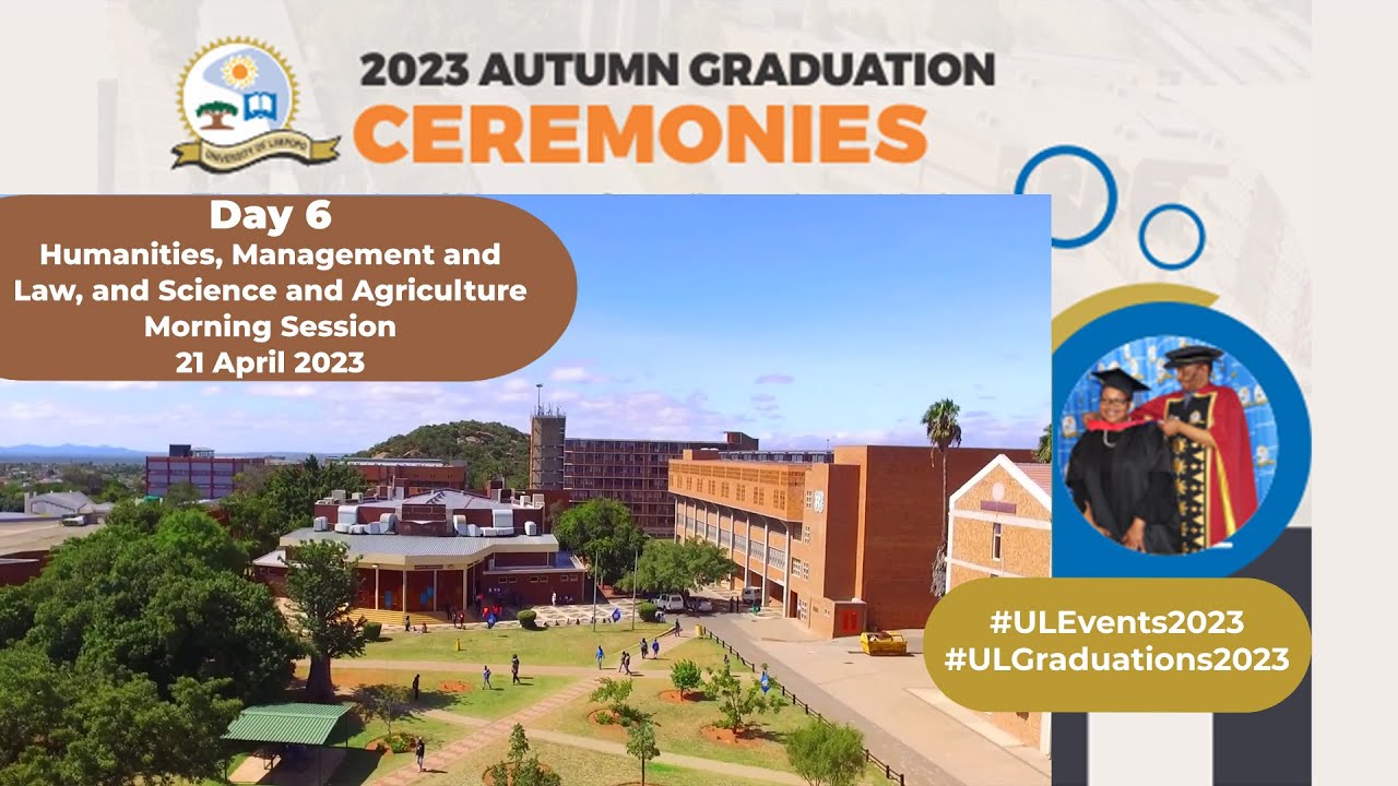 University of Limpopo Autumn Graduation Ceremony | Day 6, Morning Session | 21 April 2023